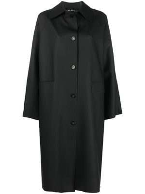 KASSL Editions manteau Original Below Rubber - Noir