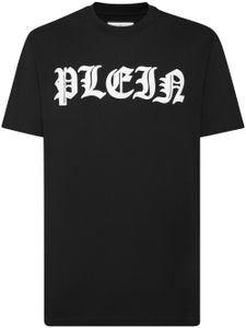 Philipp Plein t-shirt en coton à logo Gothic Plein - Noir