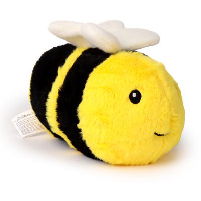 Puckator Deurstopper Honingbij - 1.2 kg - geel/zwart - knuffeldier - H21 cm - deurstop