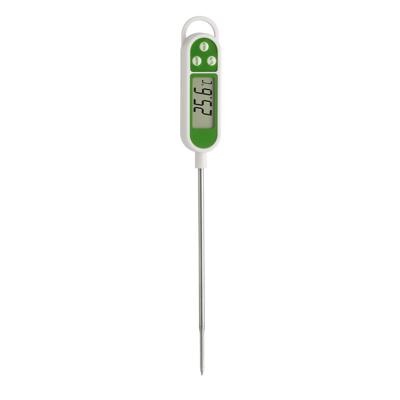 Vlees thermometer prikker - 0-300 graden celcius - RVS - 24 cm