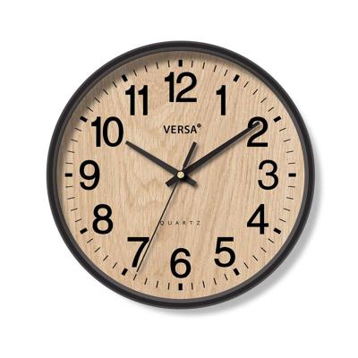 Muurklok Versa Plastic 4,3 x 30 x 30 cm