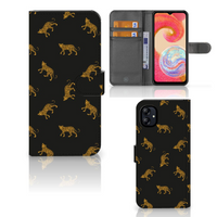 Telefoonhoesje met Pasjes voor Samsung Galaxy A04e Leopards - thumbnail