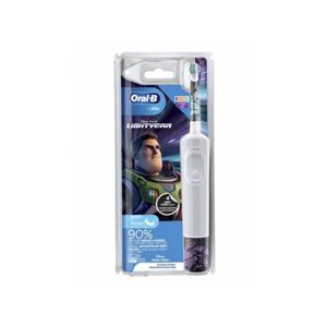 Oral-B Vitality D100.413 Kids Lightyear D100.413.2K Elektrische kindertandenborstel Roterend / oscillerend Wit, Violet