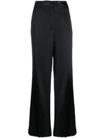 Nº21 pantalon droit à fermeture décalée - Noir