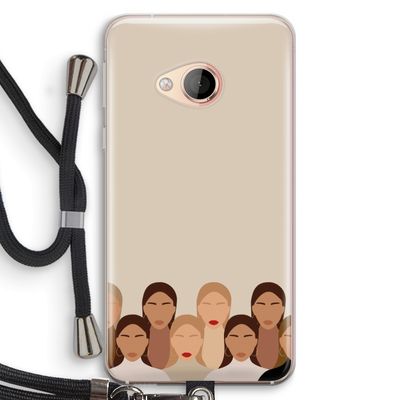 Girls girls girls: HTC U Play Transparant Hoesje met koord