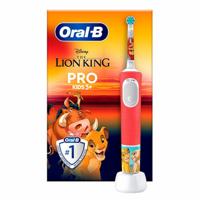 Elektrische tandenborstel Oral-B Rey Leon Rood Multicolour