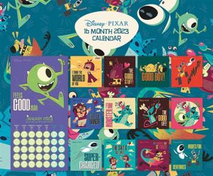 Disney Pixar Calendar 2023