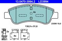 ATE Remblokset 13.0470-3994.2