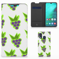 Samsung Galaxy A40 Flip Style Cover Druiven