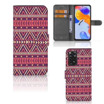 Xiaomi Redmi Note 11 Pro 5G/4G | Telefoon Hoesje | Aztec Paars