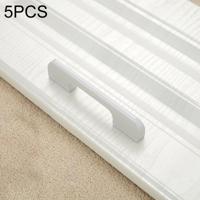 5 STKS 2049-96 lade kast deur aluminiumlegering handvat rechte deur handvat (wit)