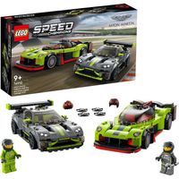 LEGO Speed Champions - Aston Martin Valkyrie AMR Pro en Aston Martin Vantage GT3 constructiespeelgoed 76910