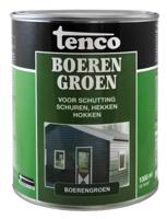 Boerengroen 1l verf/beits - Tenco