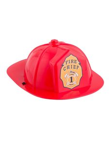 Brandweerhelm mini met elastiek