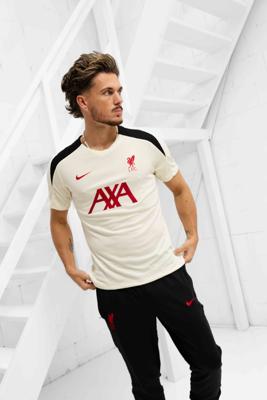 Liverpool Strike Trainingsshirt Senior 2024/2025 - Maat L - Kleur: Beige | Soccerfanshop