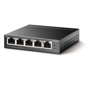 TP-LINK TL-SG105PE netwerk-switch Unmanaged L2 Gigabit Ethernet (10/100/1000) Zwart Power over Ethernet (PoE)