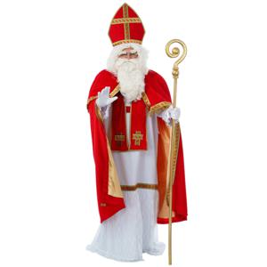 Sinterklaas kostuum - inclusief korte witte handschoenen