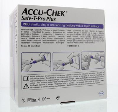 Accu Chek Safe T-pro plus lancetten