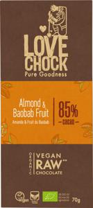 LoveChock Almond & Baobab 85%