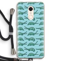 Kroko: Xiaomi Redmi 5 Transparant Hoesje met koord