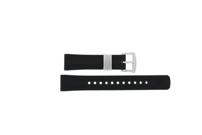 Horlogeband Seiko 6R35-00P0 / SPB147J1 / R03E011J0 Rubber Zwart 20mm