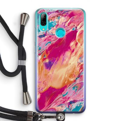 Pastel Echoes: Huawei P Smart (2019) Transparant Hoesje met koord