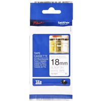18mm Tape zwart op wit TZE-N241 Printlint