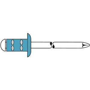 Gesipa 1433914 Popnagel (Ø x l) 4.8 mm x 10 mm RVS RVS RVS PolyGrip® 500 stuk(s)