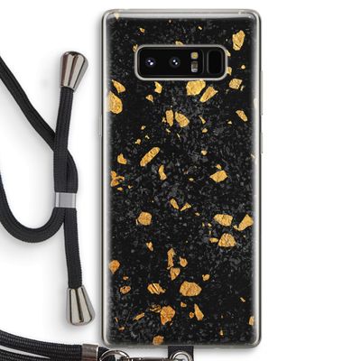 Terrazzo N°7: Samsung Galaxy Note 8 Transparant Hoesje met koord