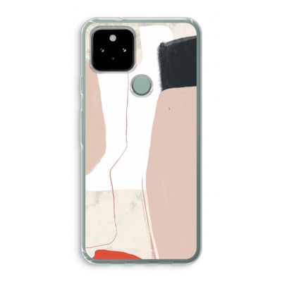 Lava: Google Pixel 5 Transparant Hoesje