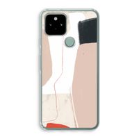 Lava: Google Pixel 5 Transparant Hoesje