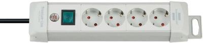 Brennenstuhl Premium-Line stekkerdoos 4-voudig lichtgrijs 1,8m H05VV-F 3G1,5 - 1955540100
