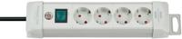 Brennenstuhl Premium-Line stekkerdoos 4-voudig lichtgrijs 1,8m H05VV-F 3G1,5 - 1955540100