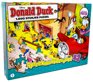 Donald Duck Spreekwoordenpret 2 Puzzel 1000 Stukjes