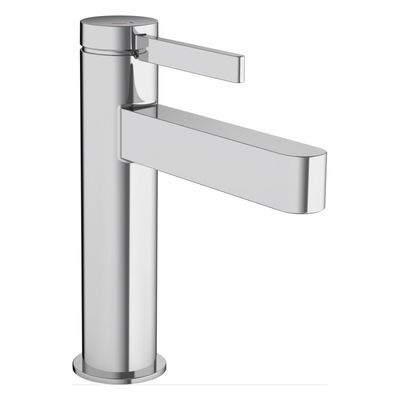 Wastafelmengkraan Finoris HansGrohe Eengreeps 110 met PushOpen Waste Chroom