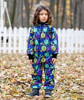 Waterproof Softshell Overall Comfy Dragons Jumpsuit - thumbnail