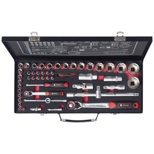 TOOLCRAFT TO-9626409 Omschakelratelset 1/4 (6.3 mm), 1/2 (12.5 mm) 44.5 cm