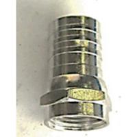 TRU COMPONENTS 1582456 F-stekker Compressie Aansluitingen: F-stekker Kabeldiameter: 7 mm 1 stuk(s)