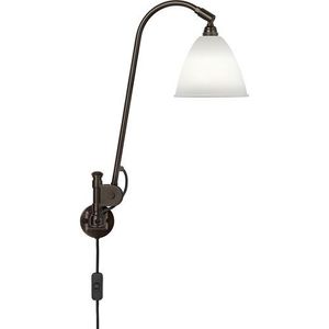 Gubi Bestlite BL6 16 Wandlamp - Zwart & Porselein