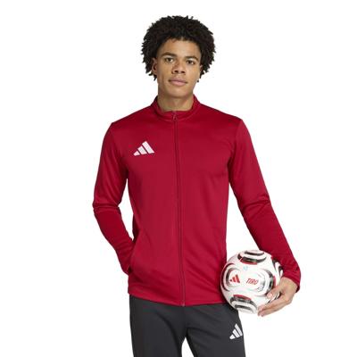 adidas Entrada 26 Trainingsjack Rood Wit adidas Entrada 26 Trainingsjack Rood Wit