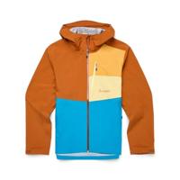 Cotopaxi Impermeo 3L Hooded Regenjas Heren Sienna And Lake M