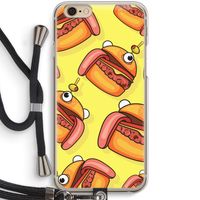 Hamburger: iPhone 6 / 6S Transparant Hoesje met koord