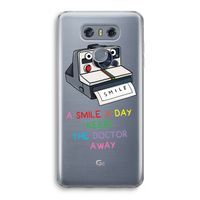 Smile: LG G6 Transparant Hoesje