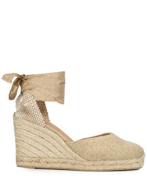 Castañer espadrilles Carina 90 mm - Tons neutres