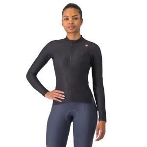 Castelli Espresso thermal fietsshirt lange mouw light black dames M