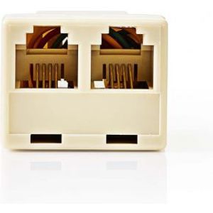 Telecom-Adapter | RJ11 female - 2x RJ11 female | Ivoor