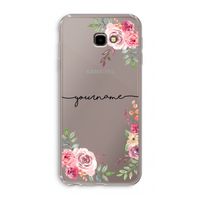 Rozen: Samsung Galaxy J4 Plus Transparant Hoesje Rozen: Samsung Galaxy J4 Plus Transparant Hoesje
