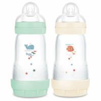 Babyfles MAM Fishes Groen Beige