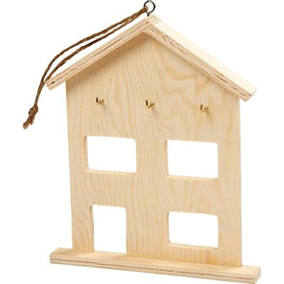 Creativ Company Houten sleutelkast met 3 haken