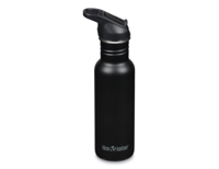 Klean Kanteen Drinkfles - classic narrow - sportdop met flip - zwart - 532 ml